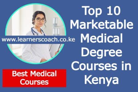 Top Marketable Medical Degree Courses In Kenya Learners Coach