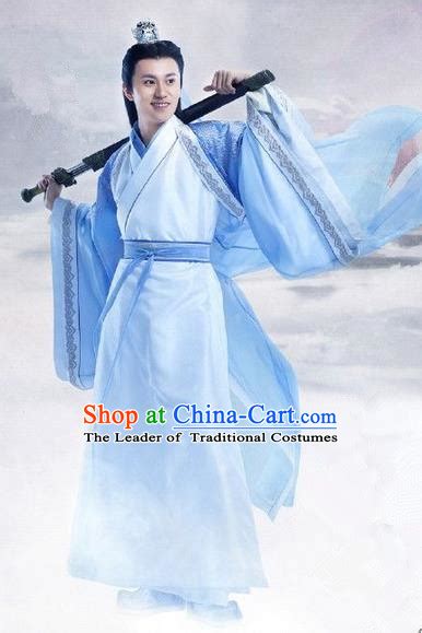 Ancient Chinese Swordsman Costume Complete Set