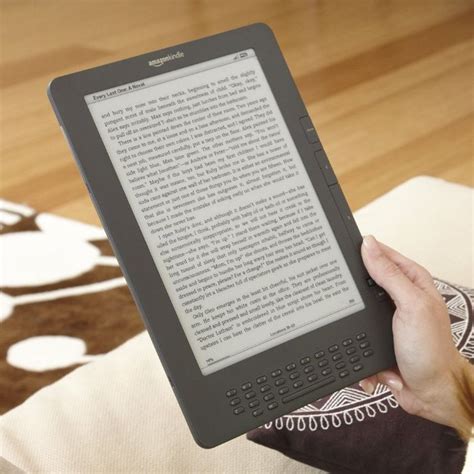 Электронная читалка Amazon Kindle DX с диагональю 9.7 дюймов: 2 000 000 ...