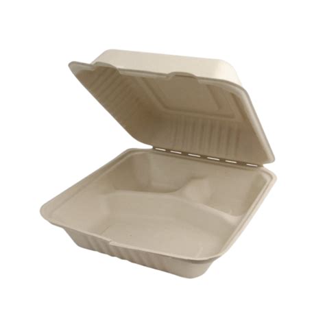 Contenedor De Ca A De Az Car Biodegradable Y Compostable