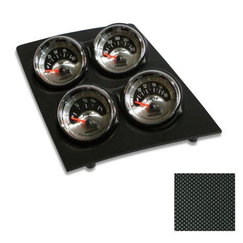 Chevrolet Console Gauge Quad Pod Carbon Fiber American