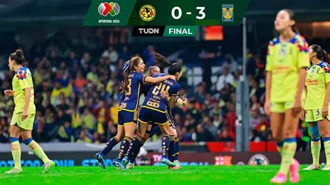 Resumen Finiquitada Tigres Golea Al Am Rica Y Acaricia El T Tulo