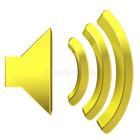 Speaker Icon 3d Stock Illustration Illustration Of Audio 5781154