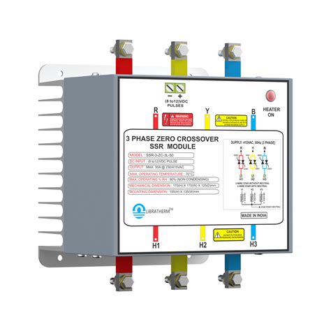 Three Phase Thyristor Based Solid State Relay Module Ssr 3 Zc