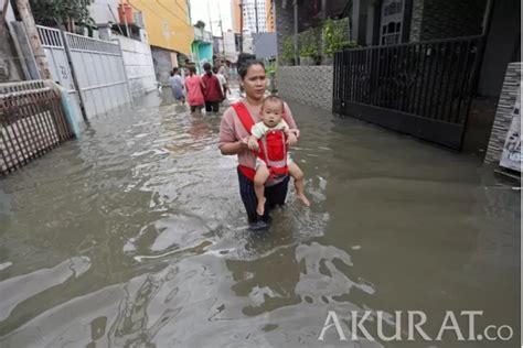 Hujan Seharian Sejumlah Wilayah Di Jakarta Terendam Banjir Hingga