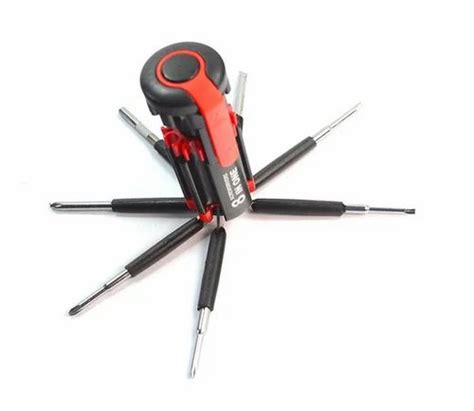 Magnifico 8 In 1 Multi Screwdriver With LED Portable Torch At Rs 235