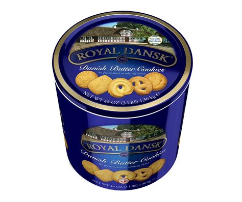 Royal Dansk Danish Butter Cookies Tin, 48 Oz. | Big Lots