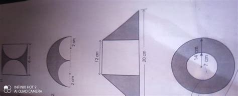 Computation Do As Indicated Find The Area Of Each Shaded Region Assume