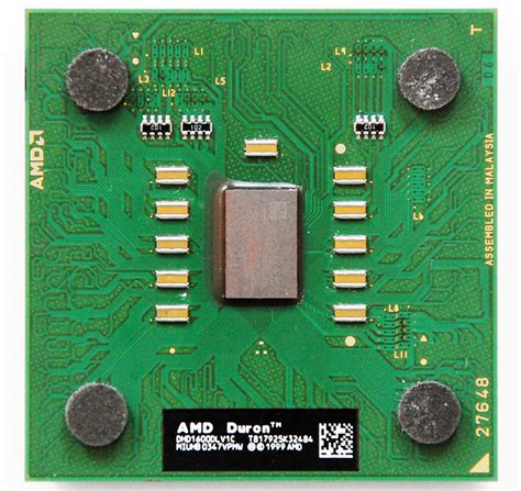 AMD Duron - CPU MUSEUM - MUSEUM OF MICROPROCESSORS & DIE PHOTOGRAPHY