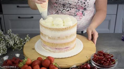 Semi Naked Cake Mit Erdbeeren Lieblingsgeschmack De