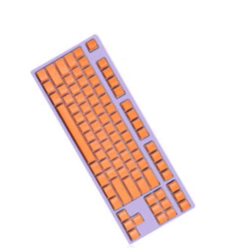 1STPLAYER UNI Q Pro TKL 87 KEYS Gray GATERON SWITCH RGB HOT SWAP WIRED KEYBOARD COMPLETED