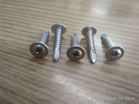 Stainless Steel Ss Philips Truss Head Self Drilling Screw For