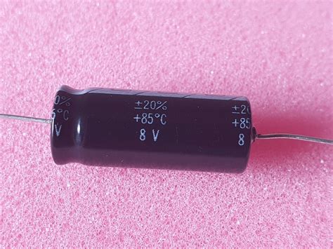 16pcs Daewoo Ts 1000uf 10v Axial Electrolytic Capacitors 10x25mm Audio Amplifier Ebay