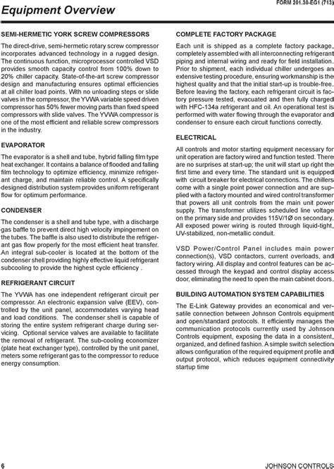 Model Yvwa Variable Speed Water Cooled Screw Compressor Chillers Pdf