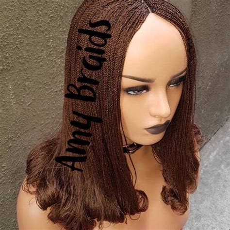 Braided Wig Colour 99j Braidwig Braidswig Senegalese Twist Etsy