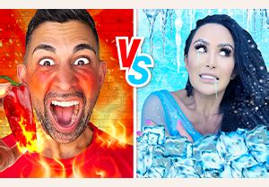 HOT Vs COLD Challenge Dhar Laura