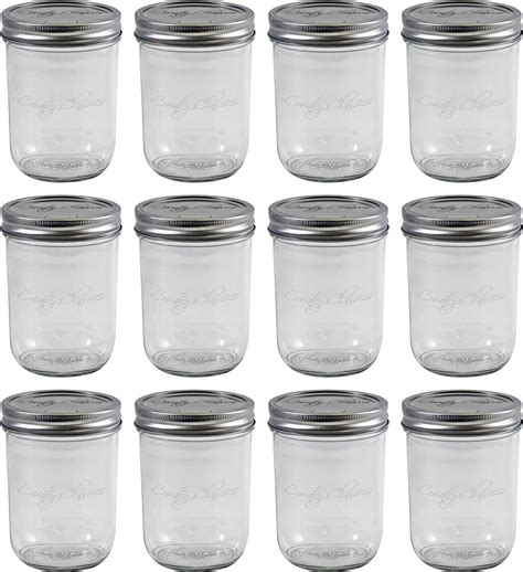 Amazon Country Classics Pint Size Wide Mouth Canning Jars