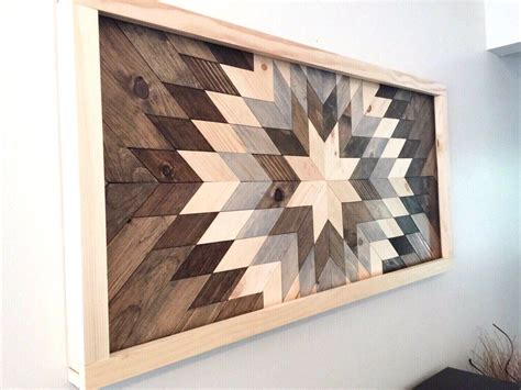 Wood Wall Art Wooden Sunburst Reclaimed Wood Wall Art Rustic Wall