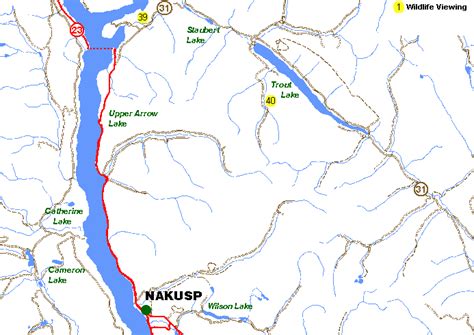 Upper Kootenay Area of British Columbia