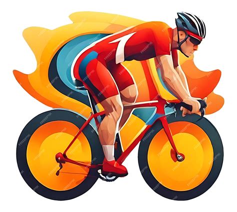 Premium Vector Cyclist Logo Design