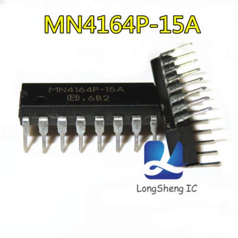 10PCS MN4164P 15A Encapsulation DIP NMOS 65 536 X 1 BIT DYNAMIC RAM New