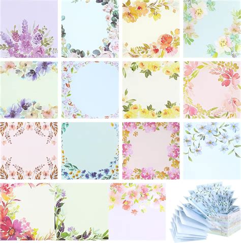 Amazon Clabby 15 Pads Pop Up Sticky Notes 3 X 3 Inch Floral