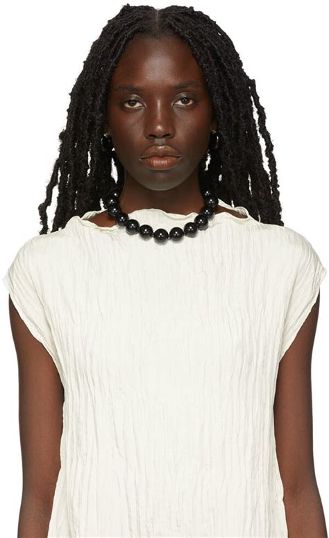 SOPHIE BUHAI Sophie Buhai Black Onyx Perriand Collar Necklace