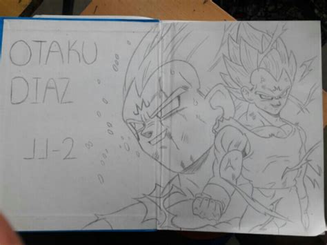 Dibujo De Majin Vegeta •anime• Amino