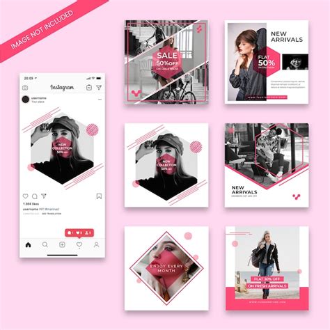 Plantilla De Publicaci N De Instagram De Venta De Moda Archivo Psd