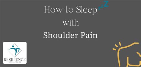 How To Sleep With Shoulder Pain Dr Pamela Mehta San Jose