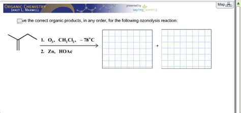 Solved the correct organic products, in any order, for the | Chegg.com 