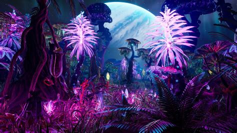 Tropical Alien Jungle Fantasy Forest Unreal Engine Trailer Youtube