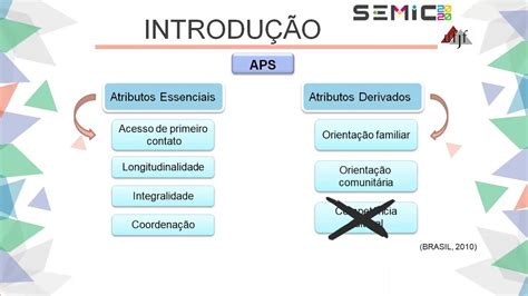 UFJF SEMIC 2020 Atributos da Atenção Primária à Saúde como avaliam