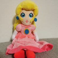 Super Mario Prinzessin Peach Plüsch Figur Stofftier Kuscheltier 25 cm