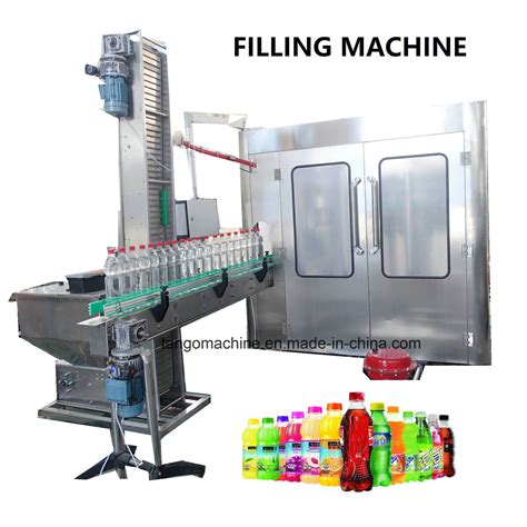 Automatic Pet Bottle Carbonated Soft Drink Beverage Liquid Filling Line