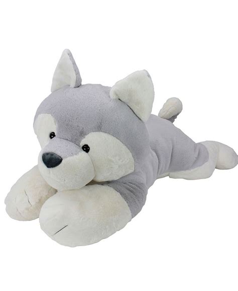 Animal Adventure Sqoosh2poof Jumbo Husky Compression Plush Macys