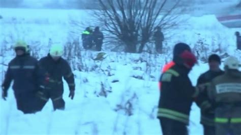 71 Dead After Russian Passenger Plane Crashes Near Moscow Officials Say