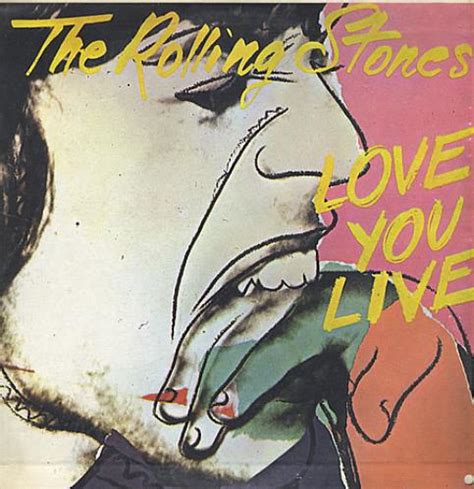 Rolling Stones Love You Live Colombian 2 LP Vinyl Record Set Double