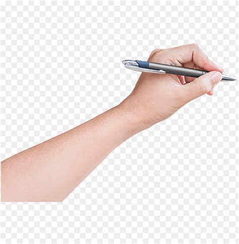 Share Your Story Hand With Pen Png Transparent With Clear Background