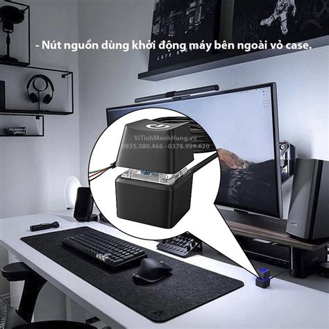Nút nguồn, nút Power khởi động máy tính dạng nút bàn phím cơ, có Led ...