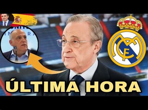 Decisi N Drastica De Florentino Acaban De Confirmarlo Denuncia Del