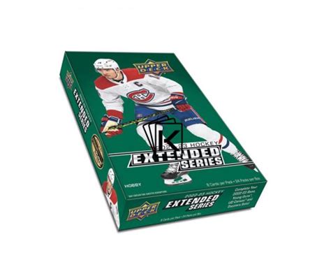 2022 23 Upper Deck Extended Series Hockey Hobby Box Kartičkárna