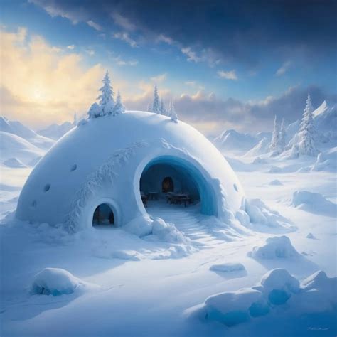 Premium Photo | Igloo House