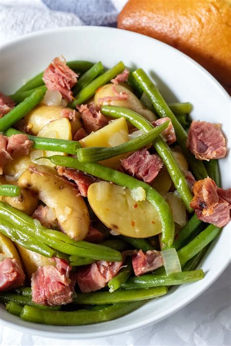 Ham Green Beans And Potatoes Recipe Crock Pot