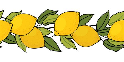 Lemon Border Vector Images (over 2,100)