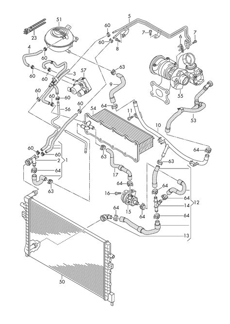 Audi A S Sportb Qu Coolant Cooling System For