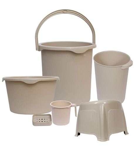 6 Piece Plastic Bathroom Set For Home At Rs 2325 Set In New Delhi ID