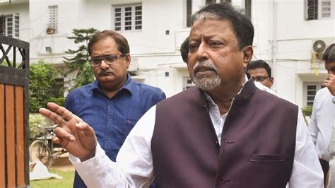 Mukul Roy Appointed Pac Head In Wb Assembly Bjp Declines Top Role In