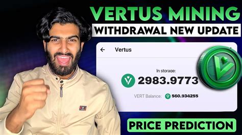 Vertus Mining Withdrawal Update Next Notcoin App New Free Crypto