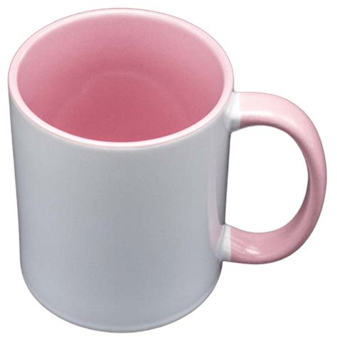 Mug Pink Two Tone 11oz Ceramic Sublimation Supplies Online Shop